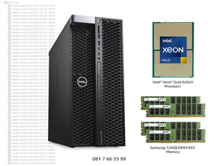 Extreme Superior Performance - Dell Precision 7820 Workstation, Gold 6262V 24C 48T, 128GB RAM, 950W