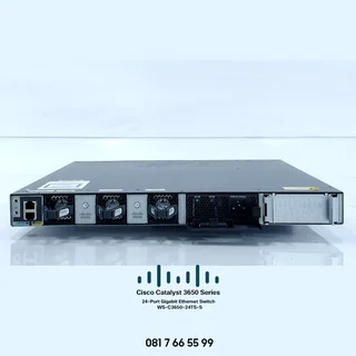 Cisco Catalyst 3650 (WS-C3650-24TS-S) Switch - 24 GigE,  Layer 2 - 3,  4x1G Uplinks, IP Base