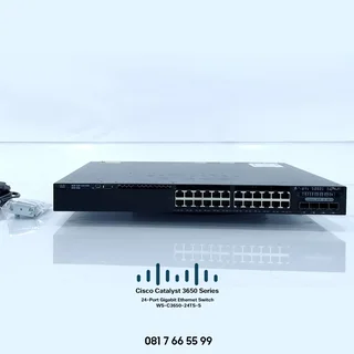 Cisco Catalyst 3650 (WS-C3650-24TS-S) Switch - 24 GigE,  Layer 2 - 3,  4x1G Uplinks, IP Base