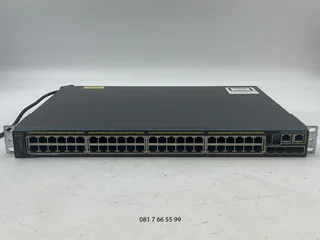 Cisco Catalyst 2960S (WS-C2960S-48FPS-L) Switch- 48 x 10/100/1000 PoE 740W Ports - Layer 2 - 4 x SFP