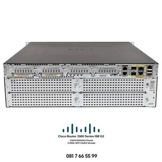 Cisco 3945 Integrated Services Router - ISR G2 (with C3900-SPE150/K9 module)