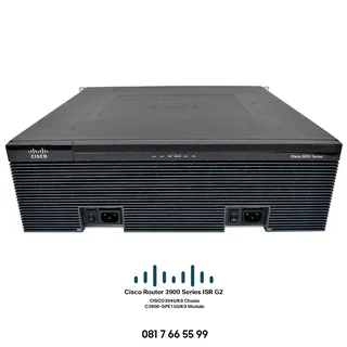 Cisco 3945 Integrated Services Router - ISR G2 (with C3900-SPE150/K9 module)