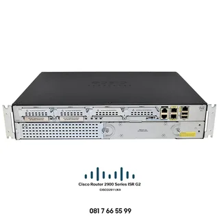 Cisco 2911 Router - Isr G2 (cisco2911/k9) W/ 3 Ge, 4 Ehwic, 2 Dsp, 1 Sm, 256mb Cf, 512mb Dram, Ipb