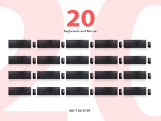 20x Lenovo Essential Wired Keyboard and Mouse Combo - Sealed Units