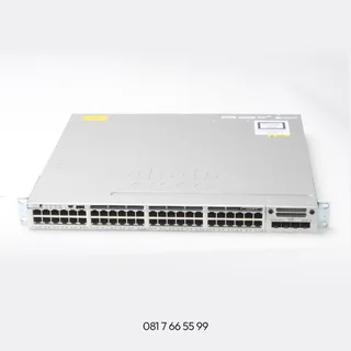 Cisco Catalyst 3850 (WS-C3850-48T-S) Switch - Stackable 48x 10/100/1000 Ports, 2x 350WAC PSU IP Base
