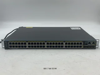 Cisco Catalyst 2960S (WS-C2960S-48FPS-L) Switch- 48 x 10/100/1000 PoE 740W Ports - Layer 2 - 4 x SFP
