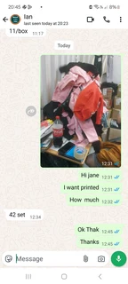 Bulk clothing  wanted new or second hand