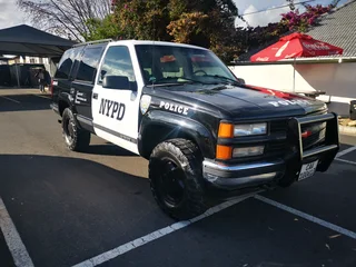 Chevrolet Tahoe V8 NYPD Police SUV 4x4
