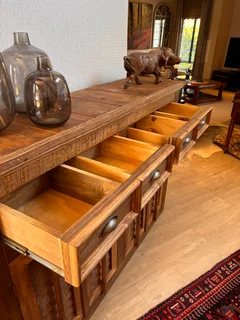Rustic modern sideboard