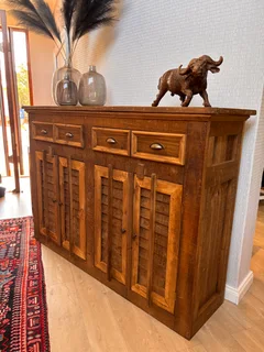 Rustic modern sideboard