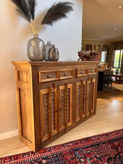 Rustic modern sideboard