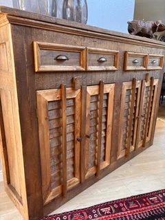 Rustic modern sideboard