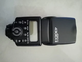 Canon Speedlite Flash and Manfrotto Tripod