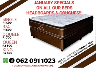 Beds , Couches And Headboards On Sale