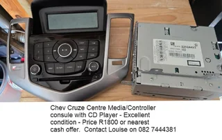 Chev Cruze Centre Console