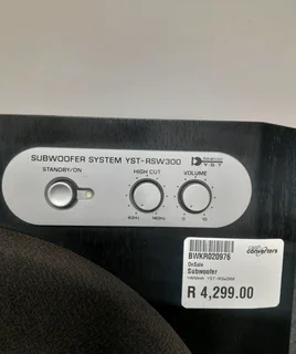 YAMAHA ACTIVE SUB OUTPUT:80W R2999