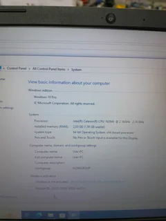 Hp Intel Celeron 2gb Ram,500gb Hdd Price:r1999
