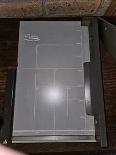 Guillotine-Style Paper Cutter. Works perfectly. Price negotiable