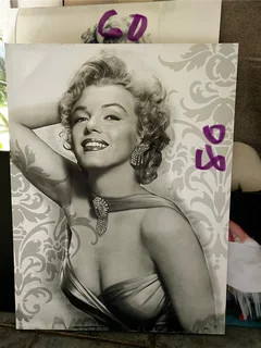 Marilyn Monroe Vintage Art