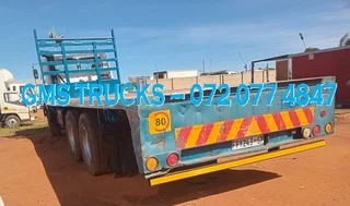 1986 HINO 15 TON (DOUBLE AXLE) FLATBED TRUCK FOR SALE (JT82)