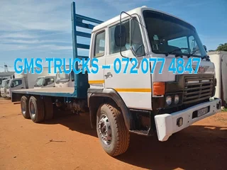 1986 Hino 15 Ton (double Axle) Flatbed Truck For Sale (jt82)