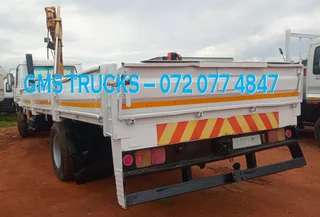 1996 NISSAN CM 16 TURBO (WITH 6 TON CRANE)  TRUCK FOR SALE (JT8)