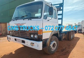 1986 HINO 15 TON (DOUBLE AXLE) FLATBED TRUCK FOR SALE (JT82)