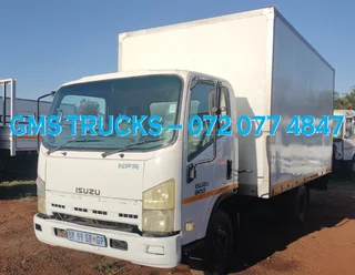 2012 ISUZU NPR 300 BOX BODY TRUCK FOR SALE (JT49)