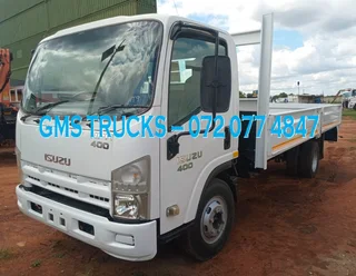 2015 ISUZU NPR 400 DROPSIDE TRUCK FOR SALE (JT9)