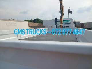 1996 NISSAN CM16 TURBO (6 TON CRANE) DROPSIDE TRUCK FOR SALE (T28)