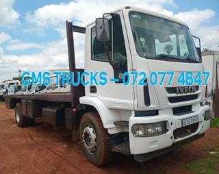 2018 Iveco Eurocargo 18e280 Flatbed Truck For Sale (t52)