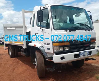 2010 Fuso Fm14-213 (with Tail Lift) Dropside Truck For Sale (t94)