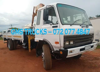 1996 Nissan Cm 16 Turbo (6 Ton Crane) Dropside Truck For Sale (mt8)