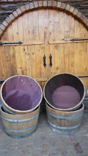 Half Wine Barrels for Sale