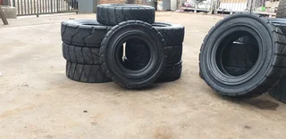 Forklift tires for sale.