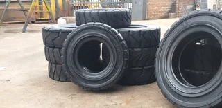 Forklift tires for sale.