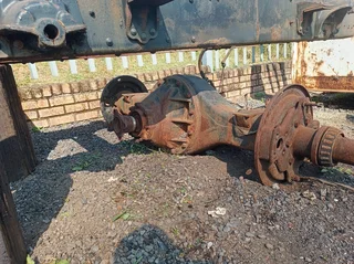 Nissan CM16 Diff and front axle for sale.
