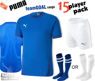 Soccer kits and Netball kits on sale