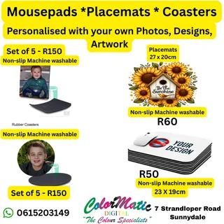 PRINTING OF PERSONALISED GIFTS &amp; BRANDING