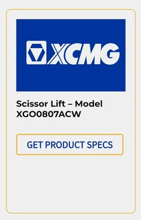 XCMG Aerial and work platforms