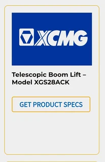 XCMG Aerial and work platforms