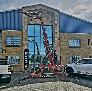 AI CRANE HIRE - Our Hoeflon Compact Mini Cranes are geared for the future!