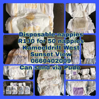 Disposable nappies