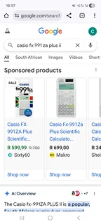 Casio calculator