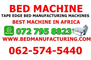 Used and New Mattress Tape Edge Machines for sale we have new and used