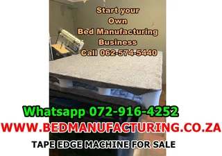 Machine making beds Tape edge bed machine for sale