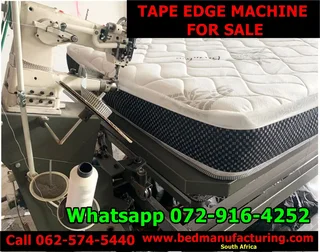 Machine making beds Tape edge bed machine for sale