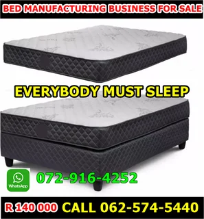 Bed Manufacturing R 550 000 for sale