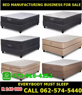 Bed Manufacturing R 550 000 for sale