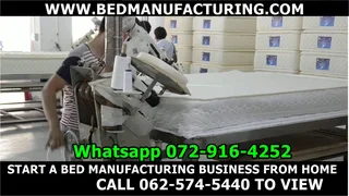 Complete bed manufacturing factory for sale